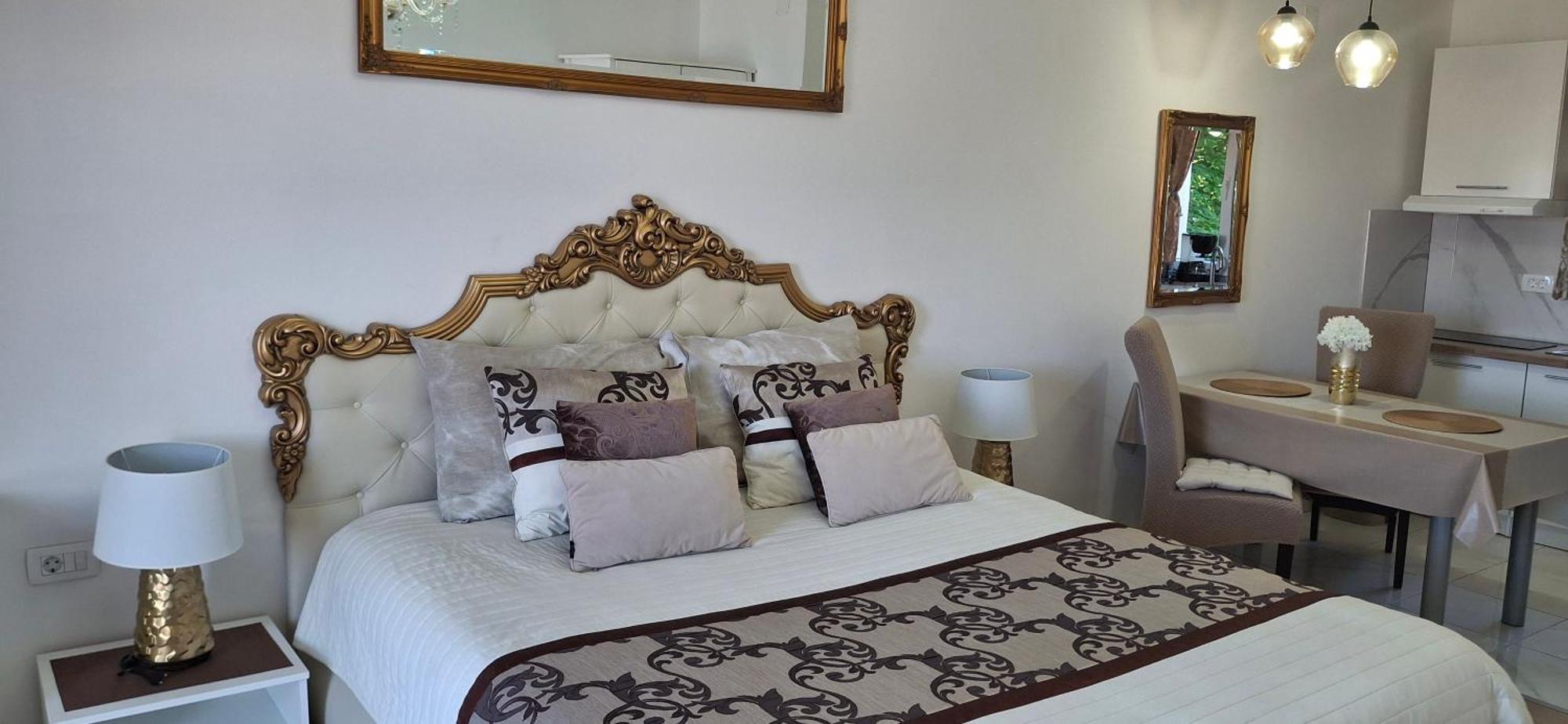 Beautyful Sea View 6 Luxury Studio Danijela 1 Сень Экстерьер фото