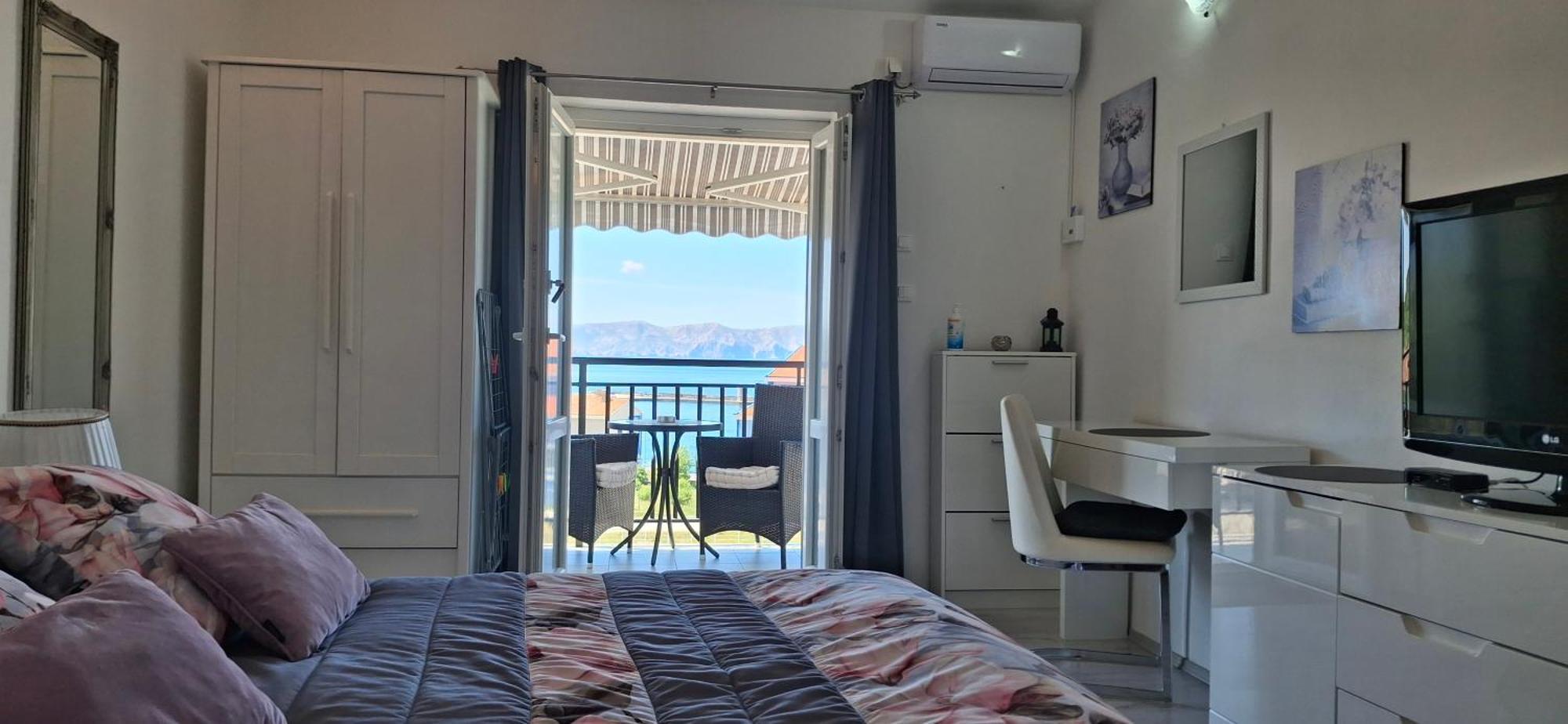 Beautyful Sea View 6 Luxury Studio Danijela 1 Сень Экстерьер фото